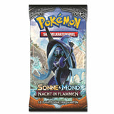 Pokémon Sonne und Mond: Nacht in Flammen Booster