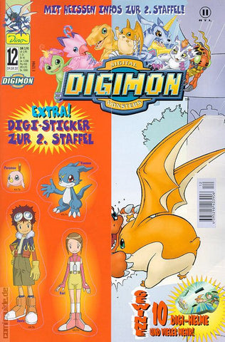 Digimon 12-	Digibaby Boom ( Inkl.Stickern)