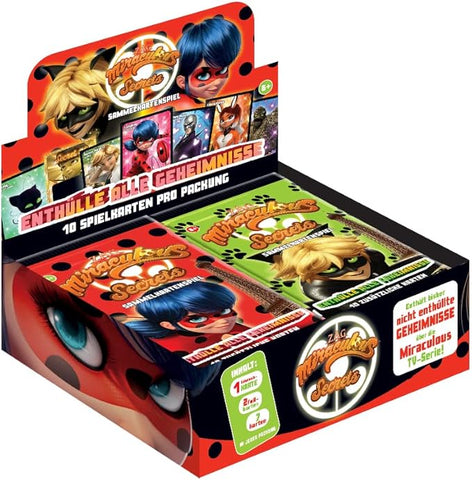 Miraculous Secrets Sammelkartenspiel Booster