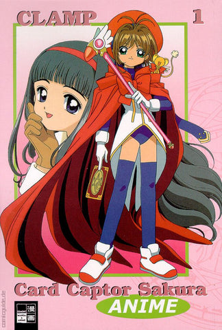 Card Captor Sakura Anime Comic 1+3-6