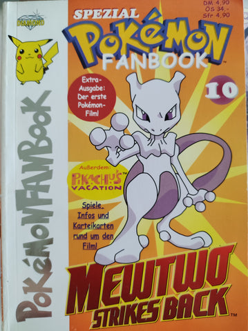 Pokemon Fanbook 10. Mewtwo strikes back