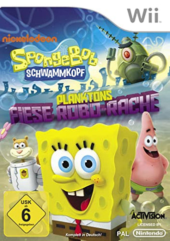 SpongeBob Schwammkopf - Planktons fiese Robobo-Rache - [Wii]