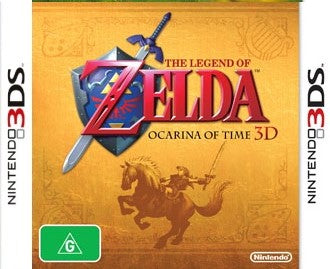 The Legend of Zelda: Ocarina of Time 3D (Gold Cover)